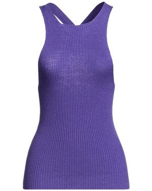 SEVENTY VENEZIA Top Viscose, Polyester, Polyamide - Purple