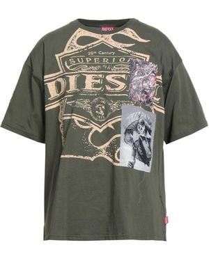 DIESEL Military T-Shirt Cotton - Green