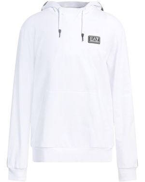 EA7 Sweatshirt Cotton, Elastane, Polyamide - White