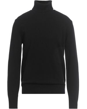 Roberto Collina Turtleneck Wool, Cashmere - Black