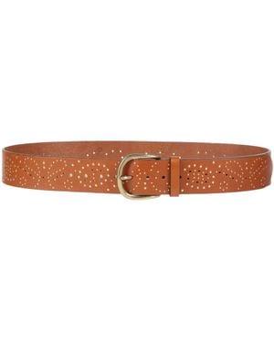 Isabel Marant Tan Belt Cow Leather - Brown