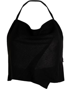 HOPE Stockholm Top Viscose, Virgin Wool - Black