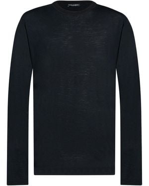 Dolce & Gabbana Jumper Wool - Blue
