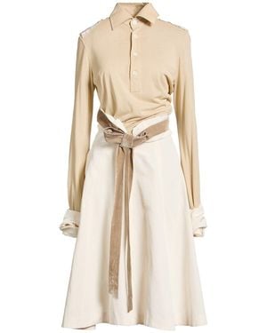Maison Margiela Midi Dress - Natural