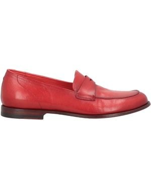 Pantanetti Loafers Leather - Red