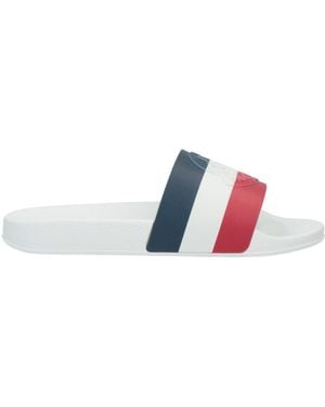 Moncler Rubber Slides 'Basile' - White