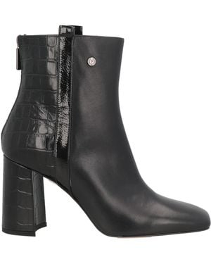 Pollini Botines De Caña Alta - Negro