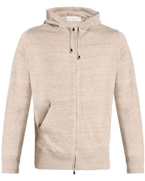 FILIPPO DE LAURENTIIS Cardigan Linen, Cotton - Natural