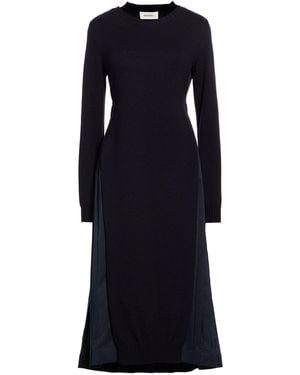 MEIMEIJ Midi Dress Virgin Wool, Polyester - Blue