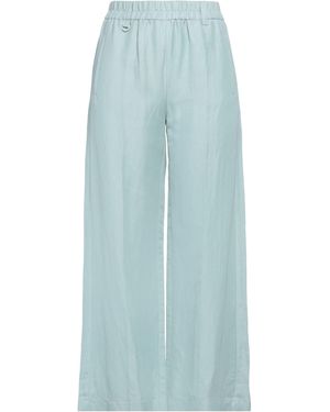 Marella Sky Trousers Viscose, Linen - Blue