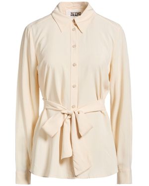 Silvian Heach Shirt Viscose - Natural