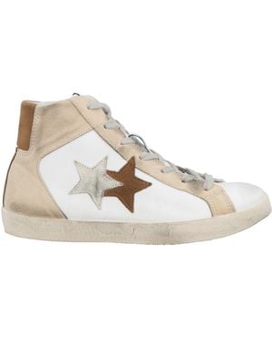 2Star Trainers Leather - Natural