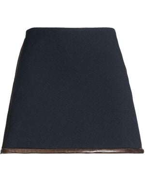 Sandro Mini Skirt Polyester, Viscose, Elastane - Blue