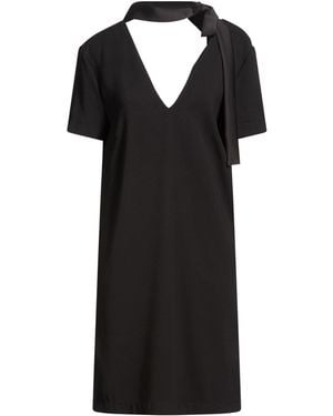 Carla G Mini Dress Polychloride - Black