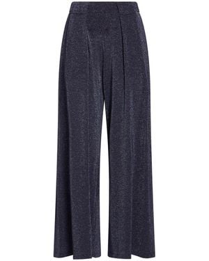 Momoní Midnight Trousers Polyester, Viscose, Polyamide, Metallic Fibre, Elastane - Blue