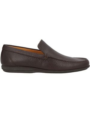 Testoni Loafers Calfskin - Brown