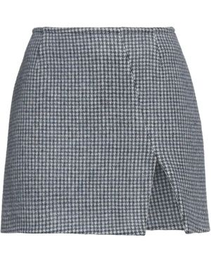 Douuod Mini Skirt Wool, Polyamide, Elastane - Gray