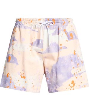 MSGM Lilac Shorts & Bermuda Shorts Cotton - Pink
