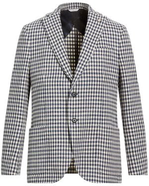 Manuel Ritz Blazer Polyester, Cotton, Acrylic, Polyamide - Grey