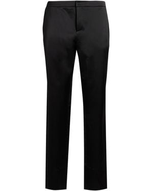 Barba Napoli Pants Virgin Wool, Viscose - Black
