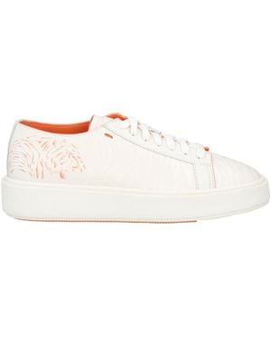 Santoni Trainers - White