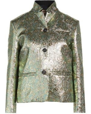N°21 Blazer Polyester, Cotton, Polyamide - Green