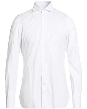 Isaia Shirt Cotton - White