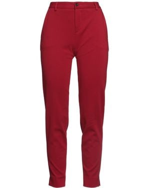 120% Lino Trouser - Red