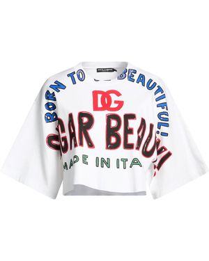 Dolce & Gabbana T-Shirts - White