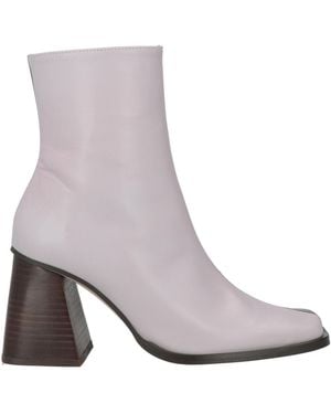 Alohas Dark Ankle Boots Leather - Gray