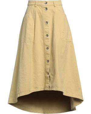 Henrik Vibskov Midi Skirt Cotton, Recycled Cotton, Organic Cotton - Natural