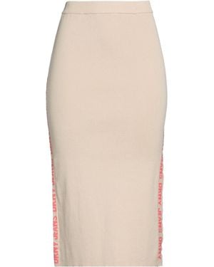 DKNY Midi Skirts - Natural