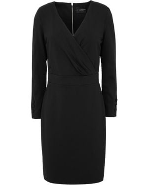 Atos Lombardini Mini-Kleid - Schwarz