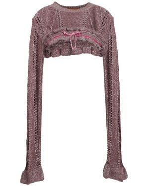 Cormio Jumper Viscose, Metallic Fibre, Polyamide - Purple