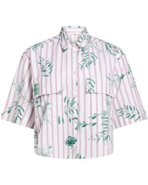 Fedeli Antique Rose Shirt Cotton - White