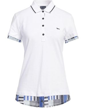 Harmont & Blaine Polo Shirt Cotton, Elastane - White