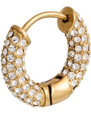 Timeless Pearly Single Earring Metal - Metallic