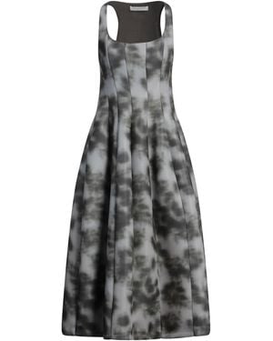 Philosophy Di Lorenzo Serafini Lead Midi Dress Polyester, Elastane - Grey