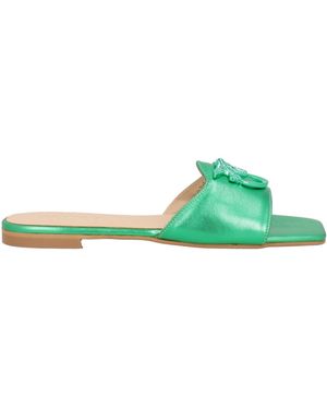 Pinko Sandals Leather - Green