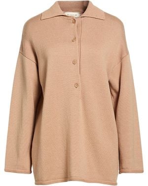 Max Mara Sweater Virgin Wool - Natural