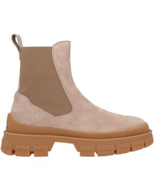 Moncler Ankle Boots Leather - Brown