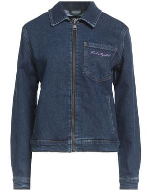 KARL LAGERFELD Manteau En Jean - Bleu