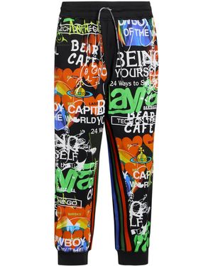 Vivienne Westwood Trousers Polyamide, Cotton - Black
