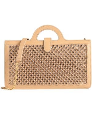 Marni Sand Handbag Leather - Natural