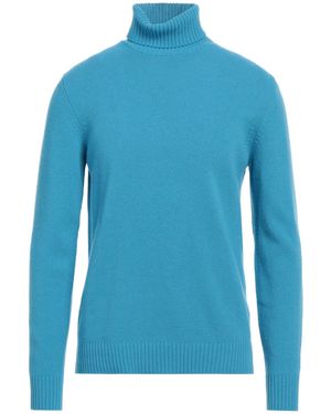 Roberto Collina Turtleneck Wool, Cashmere - Blue
