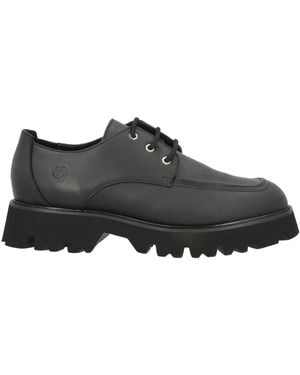 Pollini Lace-Up Shoes Calfskin - Black