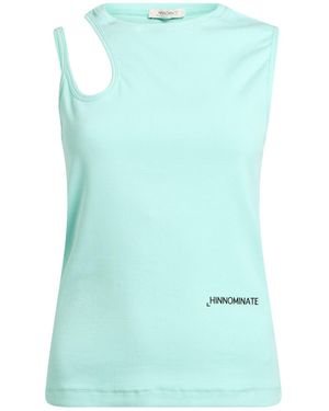 hinnominate Top Cotton, Elastane - Blue