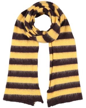 ViCOLO Scarf Acrylic, Mohair Wool, Polyamide - Yellow