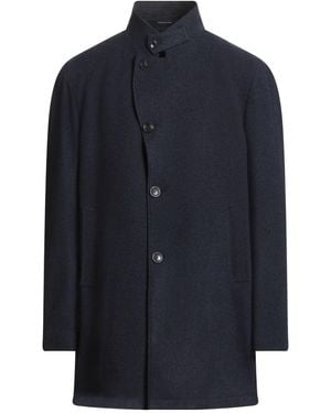 Tagliatore Coat Virgin Wool, Cashmere - Blue