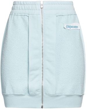 Moschino Couture Mini Skirt Cotton - Blue